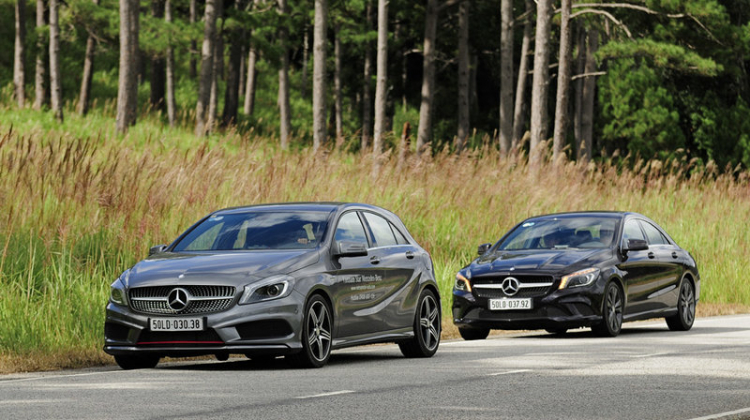 Mercedes A250 AMG & CLA200 và hành trình SG - Cam Ranh - Đầm Môn - Đà Lạt - SG Mercedes A250 AMG & CLA200 và hành trình SG - Cam Ranh - Đầm Môn - Đà Lạt - SG