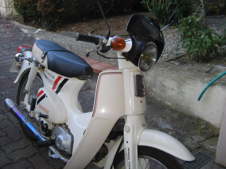 Ảnh Honda Cub đời 81 ..70cc!
