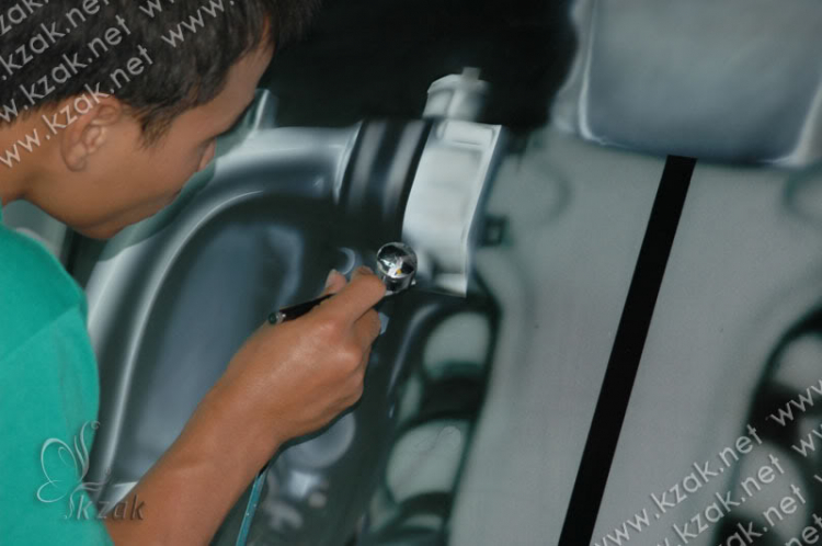 Rexton khai xuân KZAK AIRBRUSH... Rexton khai xuân KZAK AIRBRUSH...