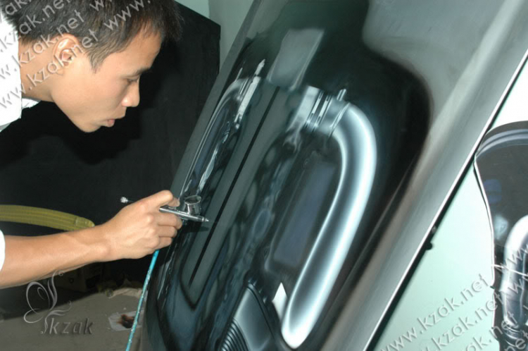 Rexton khai xuân KZAK AIRBRUSH... Rexton khai xuân KZAK AIRBRUSH...