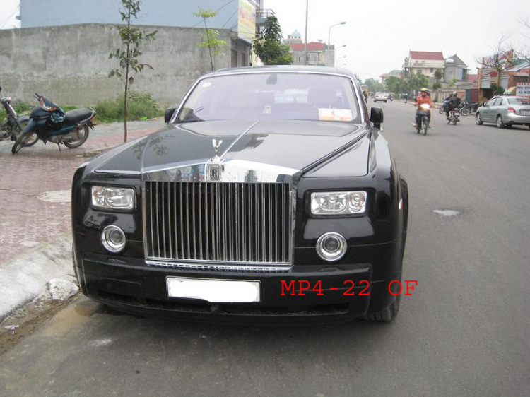 Một em Rolls Royce Phantom ở thành phố Vinh