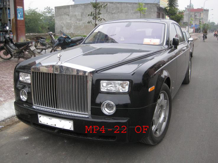 Một em Rolls Royce Phantom ở thành phố Vinh