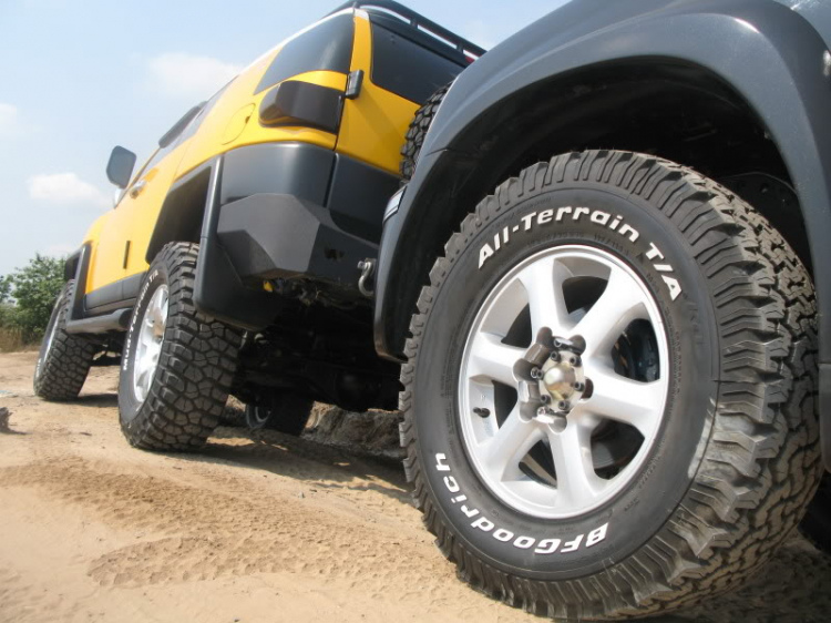 Chuyến offroad đầu tiên của ae os