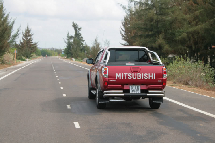 Du lịch khám phá cùng Mitsubishi Triton