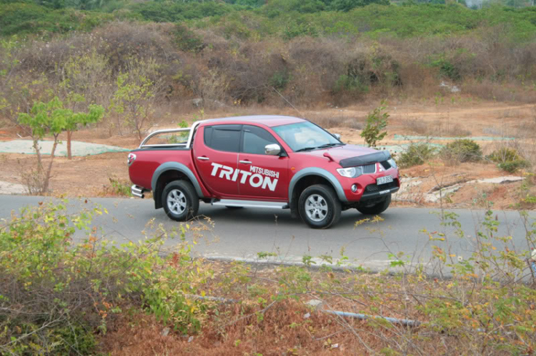 Du lịch khám phá cùng Mitsubishi Triton