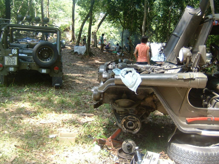 PICNIC THÁC MAI CỦA JEEP SÀI GÒN