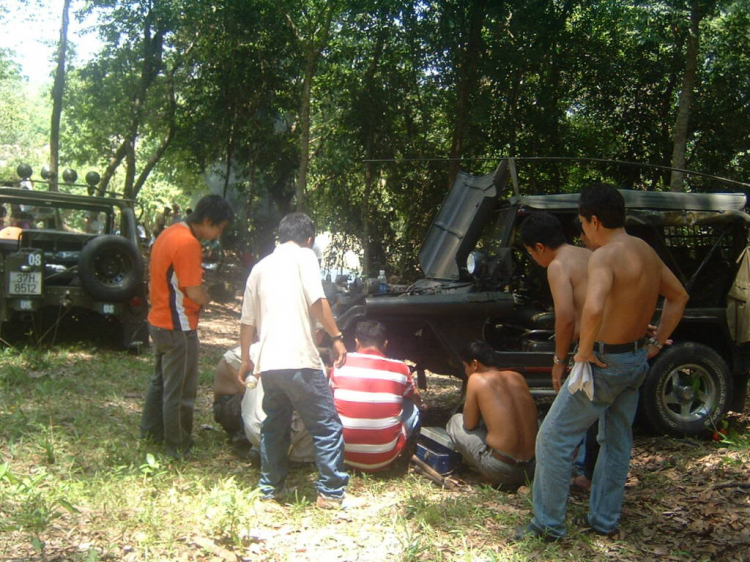 PICNIC THÁC MAI CỦA JEEP SÀI GÒN