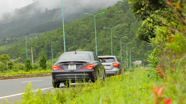 Mercedes A250 AMG & CLA200 và hành trình SG - Cam Ranh - Đầm Môn - Đà Lạt - SG