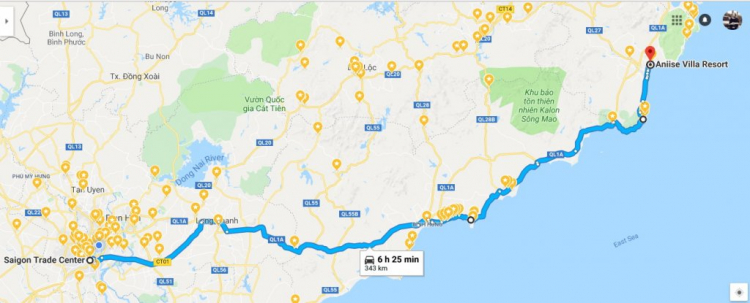 Hành trình Sài Gòn - Ninh Chữ