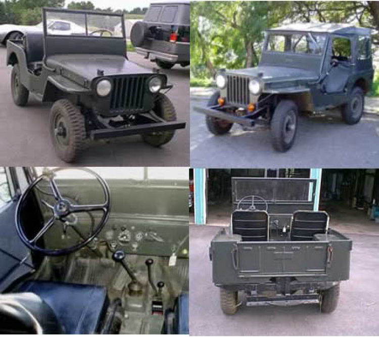 Xe Jeep 4x4 WD, lọai A2. Xe Jeep 4x4 WD, lọai A2.