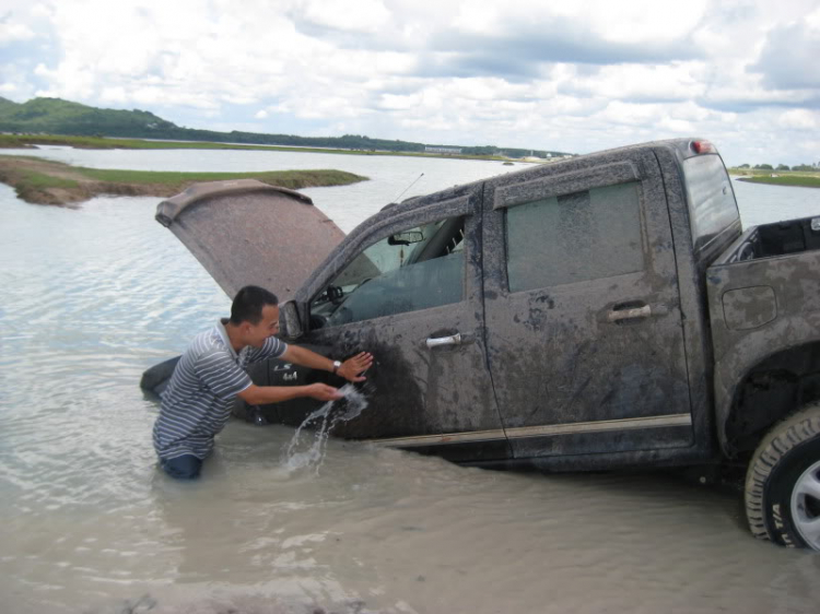 Vài hình ảnh về chuyến đi tiền trạm offroad lòng hồ Dầu tiếng