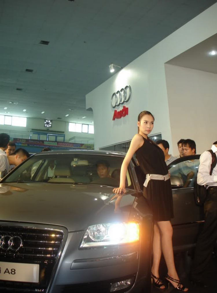 Tóm tắt trien lam AutoExpro 2009 o Giang Vo- xe dep va chan dai cung hoi dep