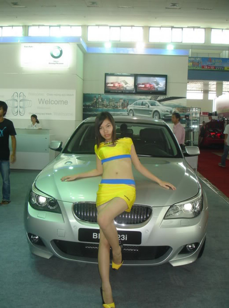 Tóm tắt trien lam AutoExpro 2009 o Giang Vo- xe dep va chan dai cung hoi dep