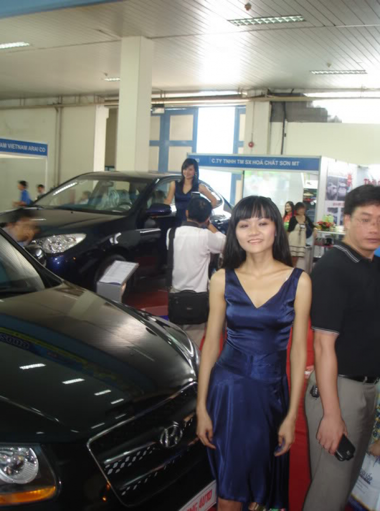 Tóm tắt trien lam AutoExpro 2009 o Giang Vo- xe dep va chan dai cung hoi dep