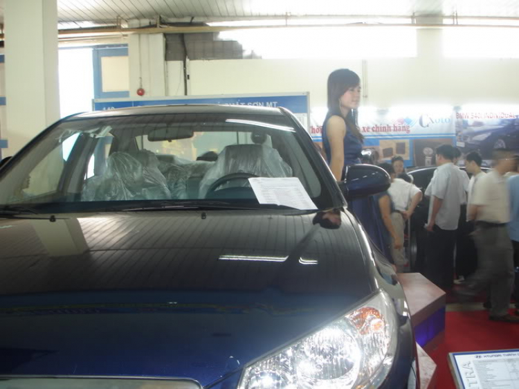 Tóm tắt trien lam AutoExpro 2009 o Giang Vo- xe dep va chan dai cung hoi dep