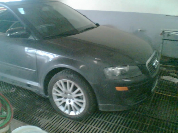 Audi A3 in Da Nang (Black&white)