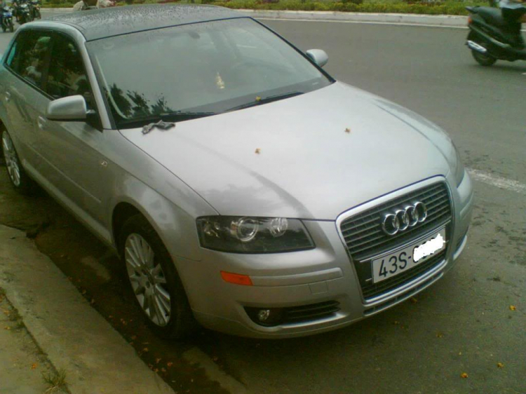 Audi A3 in Da Nang (Black&white)