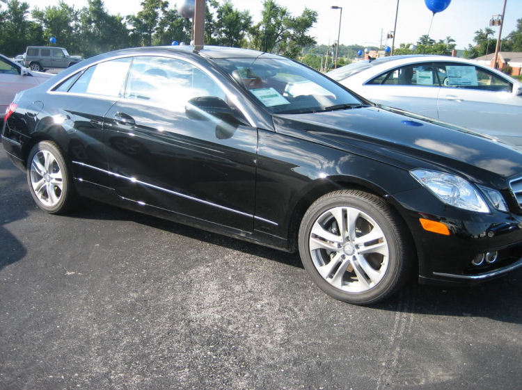 Hình ảnh E350 coupe mới.