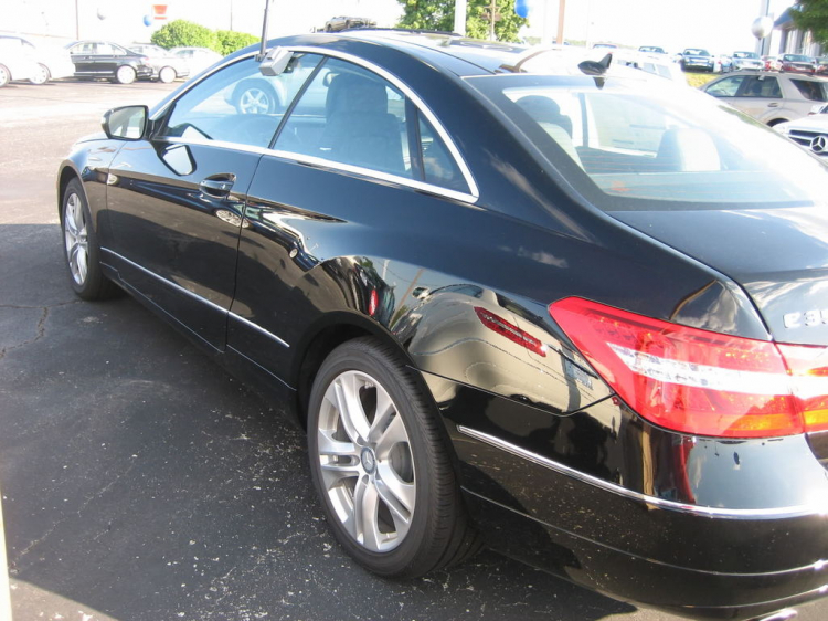 Hình ảnh E350 coupe mới.