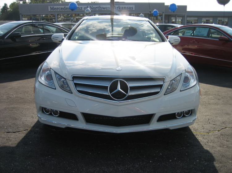 Hình ảnh E350 coupe mới.
