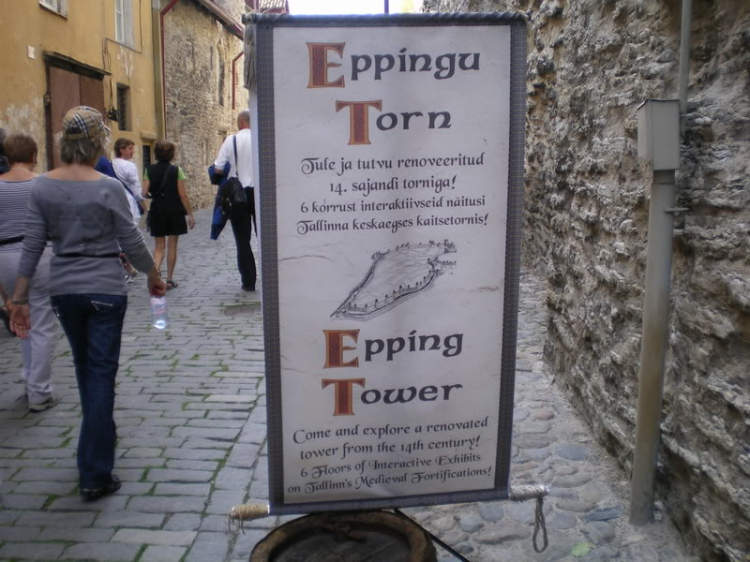 phố cổ ở Tallinn - Estonia