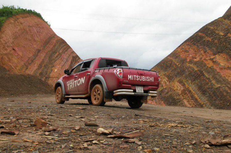 Hình ảnh off-road tiền Trạm Mandagui - 2/8/2009