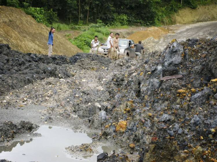 Hình ảnh off-road tiền Trạm Mandagui - 2/8/2009