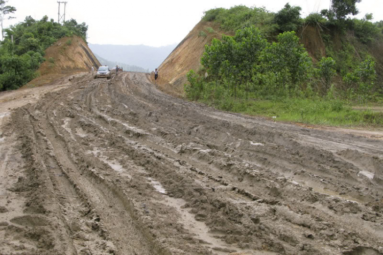 Hình ảnh off-road tiền Trạm Mandagui - 2/8/2009