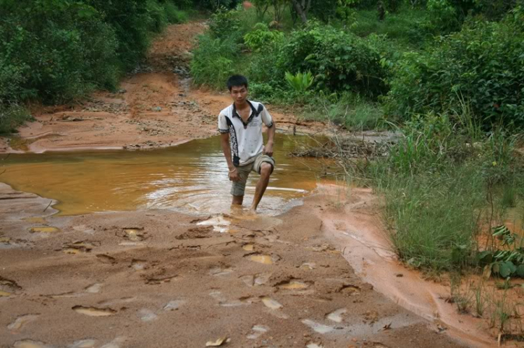 Hình ảnh off-road tiền Trạm Mandagui - 2/8/2009