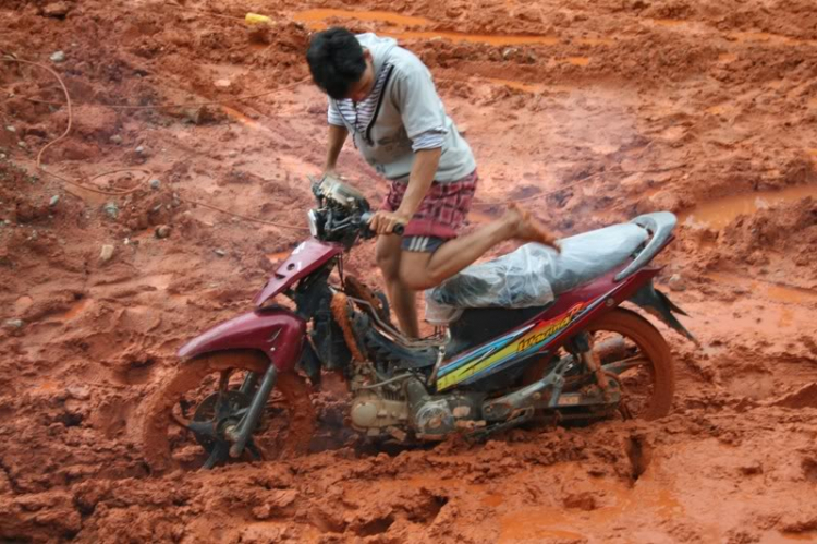 Hình ảnh off-road tiền Trạm Mandagui - 2/8/2009