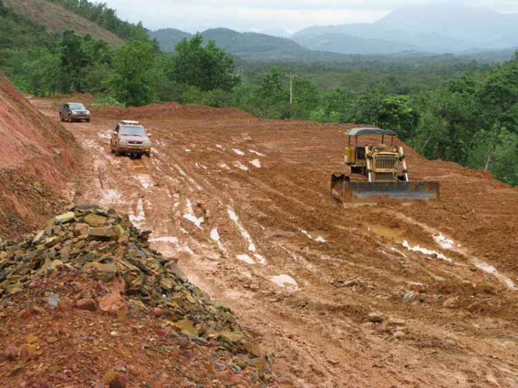 Hình ảnh off-road tiền Trạm Mandagui - 2/8/2009