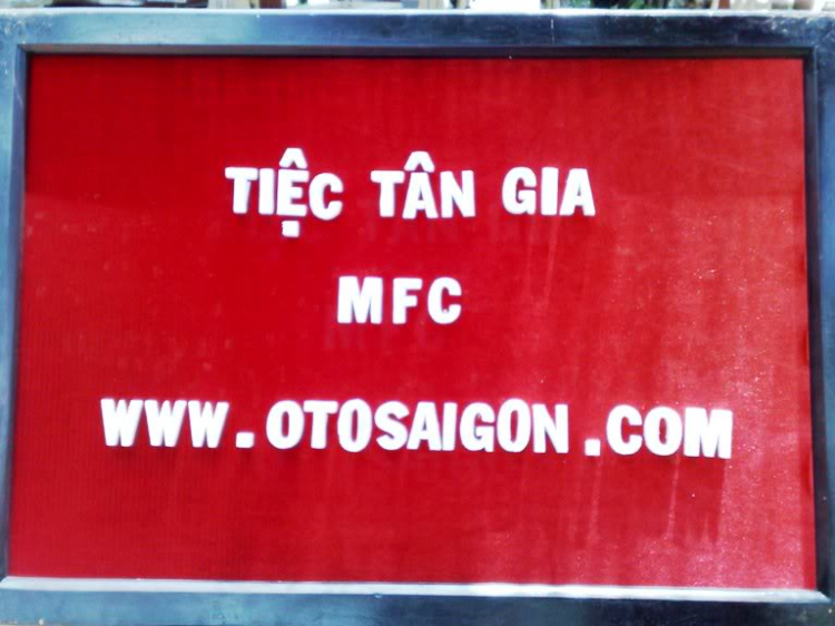 Chùm ảnh mừng Tân Gia MFC