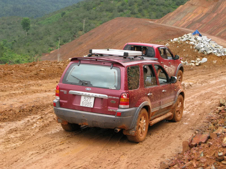 Hình ảnh off-road tiền Trạm Mandagui - 2/8/2009