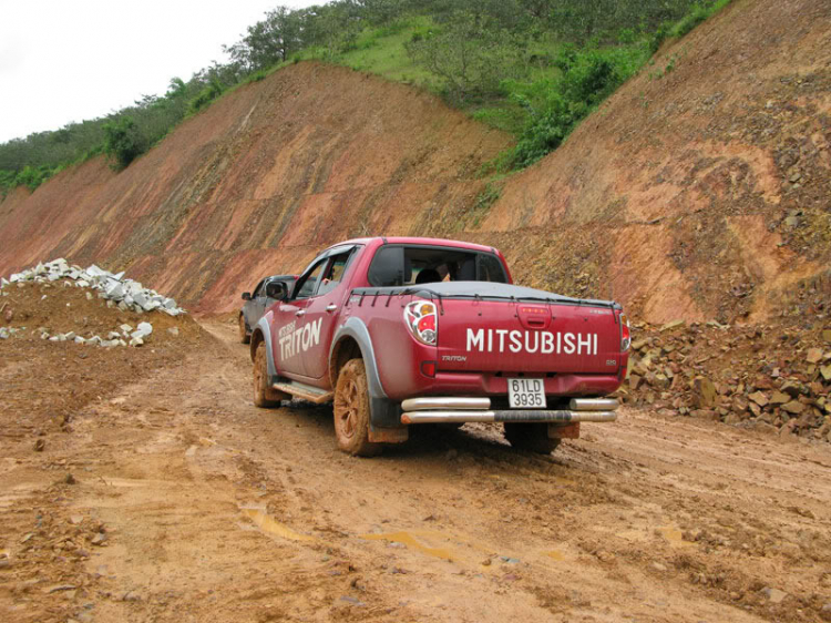 Hình ảnh off-road tiền Trạm Mandagui - 2/8/2009