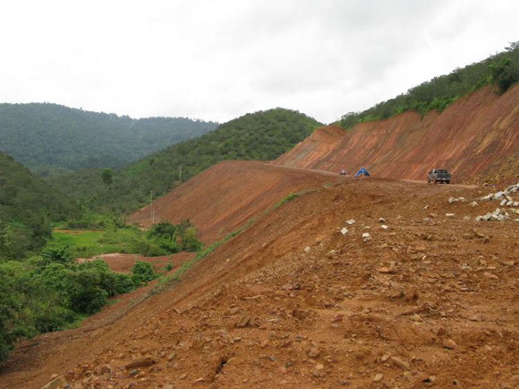 Hình ảnh off-road tiền Trạm Mandagui - 2/8/2009