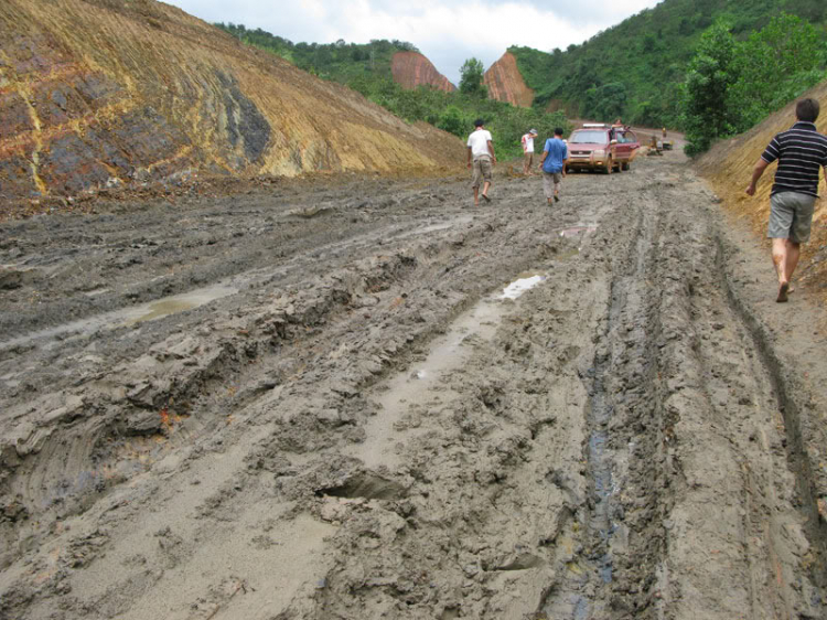 Hình ảnh off-road tiền Trạm Mandagui - 2/8/2009