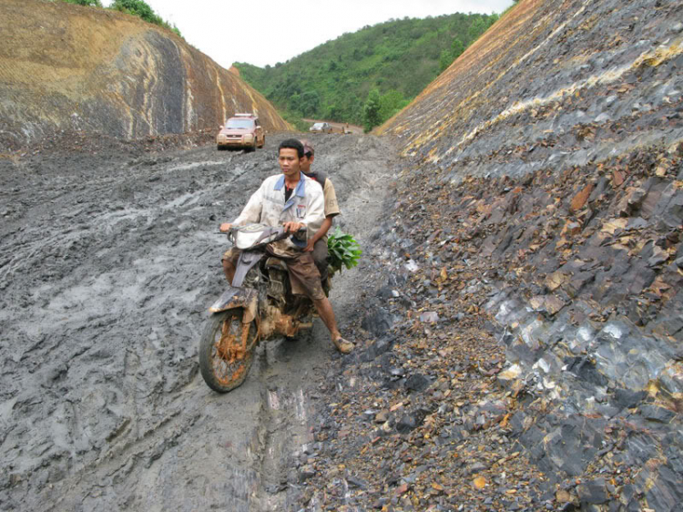 Hình ảnh off-road tiền Trạm Mandagui - 2/8/2009