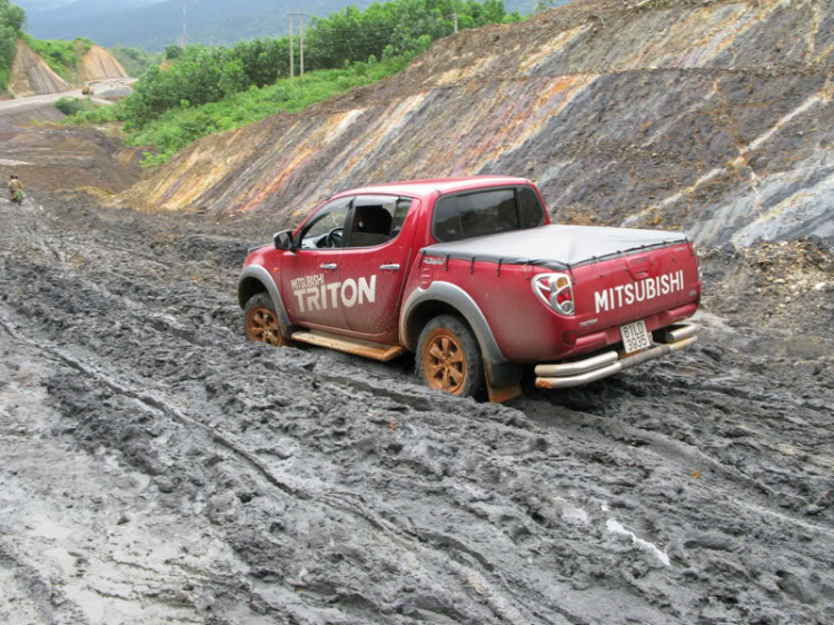 Hình ảnh off-road tiền Trạm Mandagui - 2/8/2009