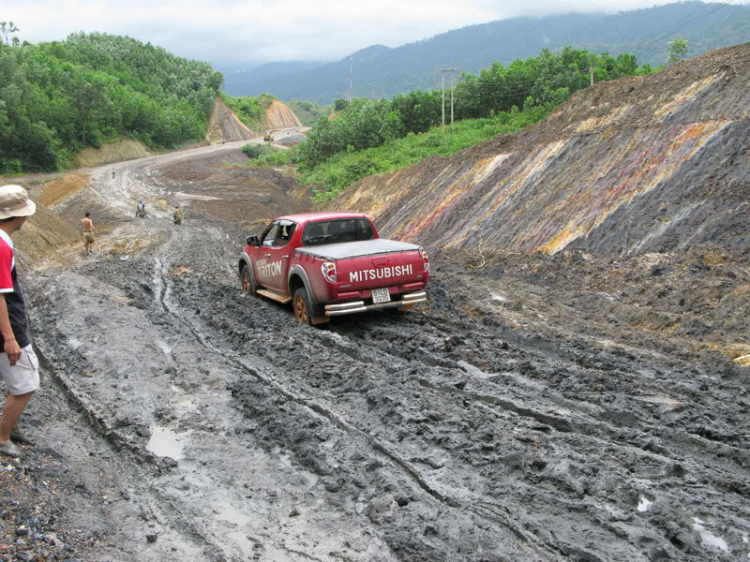 Hình ảnh off-road tiền Trạm Mandagui - 2/8/2009