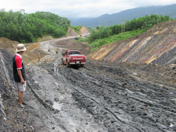 Hình ảnh off-road tiền Trạm Mandagui - 2/8/2009