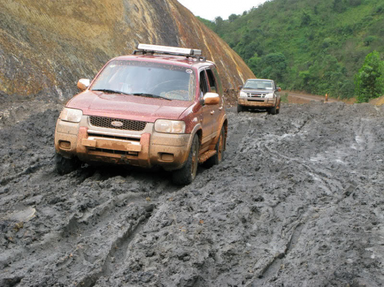 Hình ảnh off-road tiền Trạm Mandagui - 2/8/2009