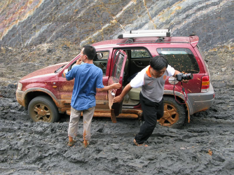 Hình ảnh off-road tiền Trạm Mandagui - 2/8/2009