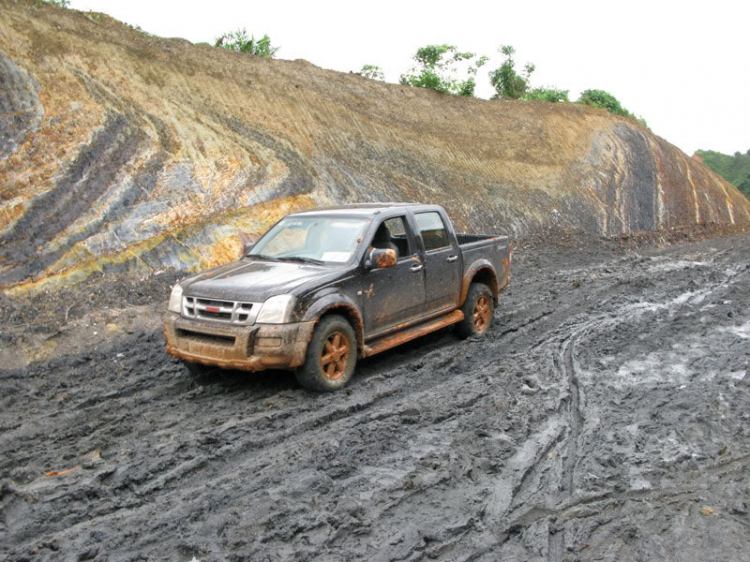 Hình ảnh off-road tiền Trạm Mandagui - 2/8/2009