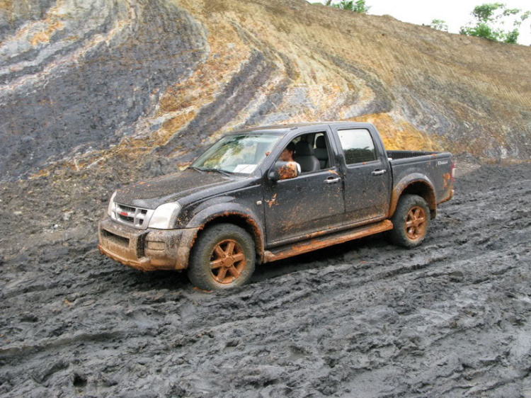 Hình ảnh off-road tiền Trạm Mandagui - 2/8/2009