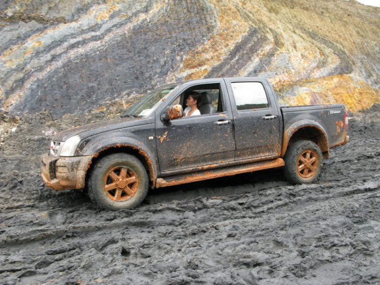 Hình ảnh off-road tiền Trạm Mandagui - 2/8/2009