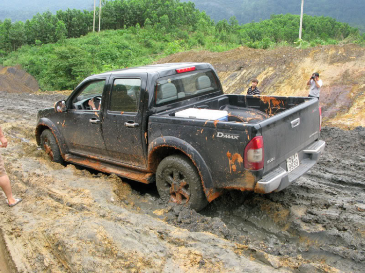 Hình ảnh off-road tiền Trạm Mandagui - 2/8/2009