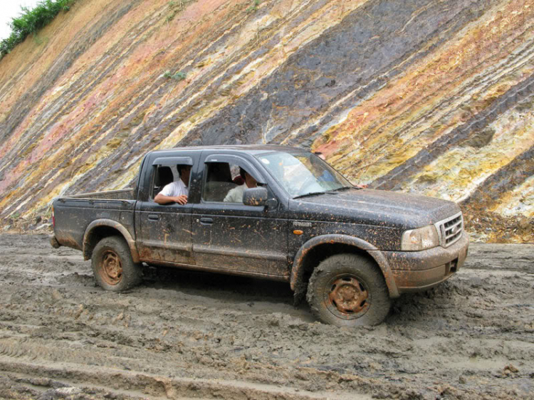 Hình ảnh off-road tiền Trạm Mandagui - 2/8/2009