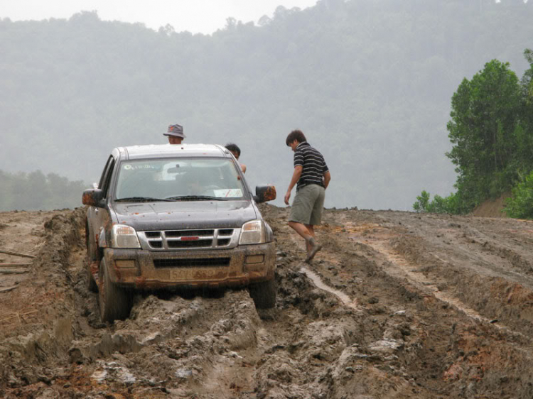 Hình ảnh off-road tiền Trạm Mandagui - 2/8/2009