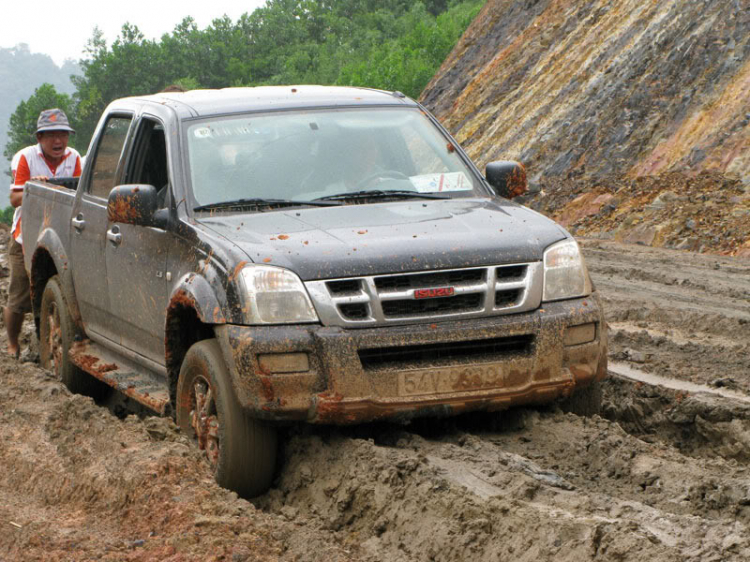 Hình ảnh off-road tiền Trạm Mandagui - 2/8/2009