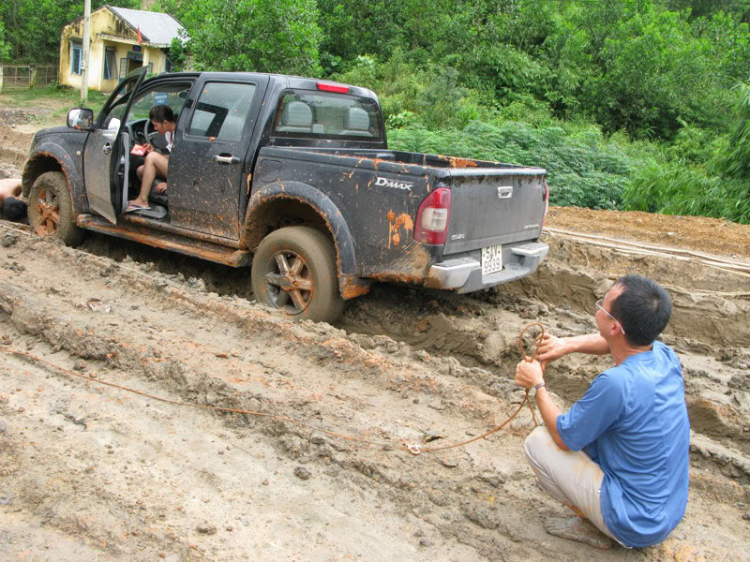 Hình ảnh off-road tiền Trạm Mandagui - 2/8/2009